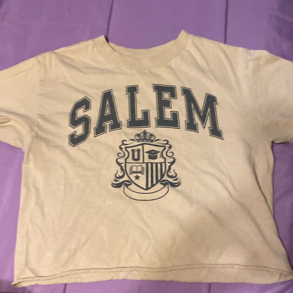 cropped tee